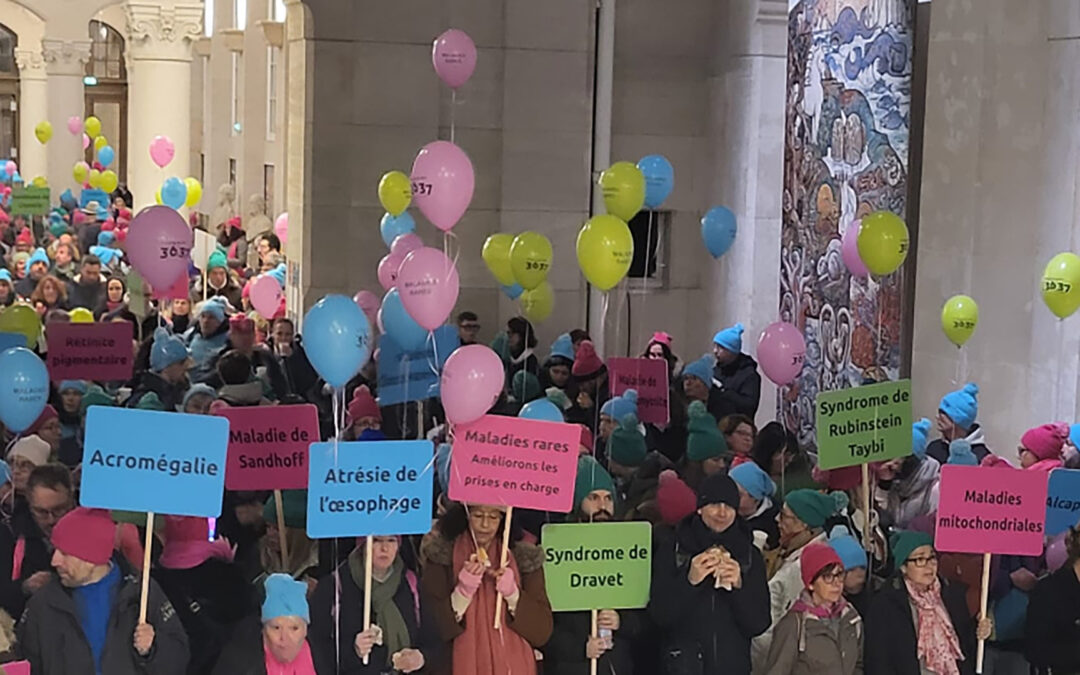 La faculté de Pharmacie de Paris accueille la marche des maladies rares