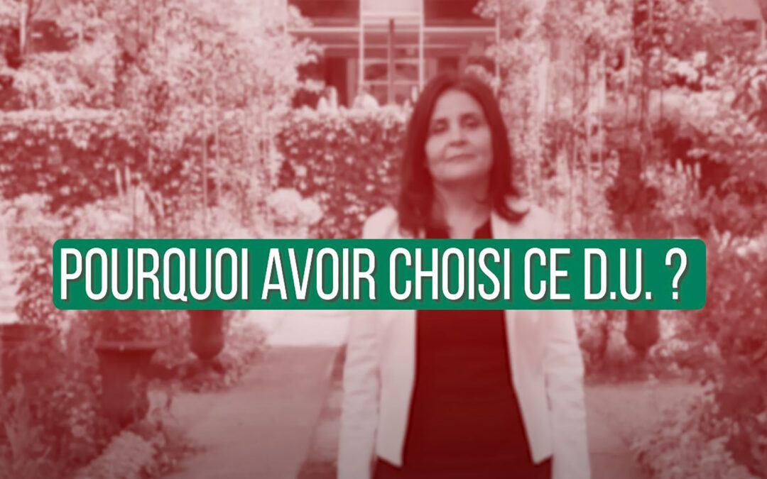 Rencontre avec Amel Amara qui a suivi le DU Évaluateur de la sécurité toxicologique