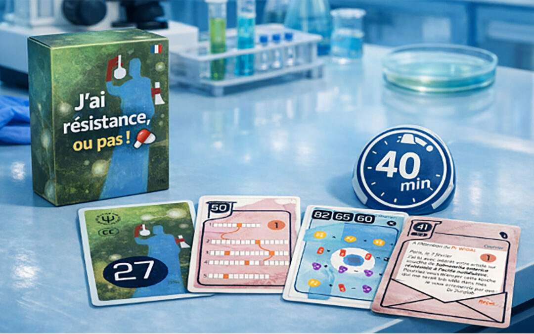 “J’ai résistance, ou pas !” : 40 minutes pour déjouer la sélection des bactéries résistantes